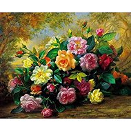 Norimpex Bohatá kytice 30 × 40 cm - Diamond Painting