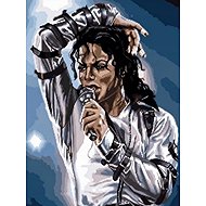 Norimpex Koncert krále popu 30 × 40 cm - Diamond Painting