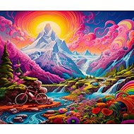 Norimpex Landscape ride 30 × 40 cm - Diamond Painting