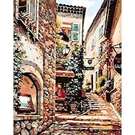 Norimpex Old Town Magic 30 × 40 cm - Diamond Painting