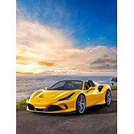 Norimpex Yellow Ferrari 30 × 40 cm - Diamond Painting