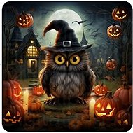 Norimpex Sova o Halloweenu 30 × 40 cm - Diamond Painting