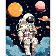 Norimpex Astronaut 30 × 40 cm - Diamond Painting