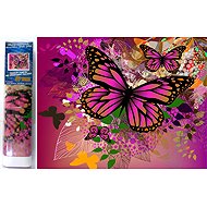 Norimpex Flutter of wings 30 × 40 cm - Diamond Painting