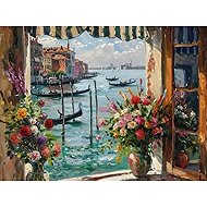 Norimpex View of Venice 30 × 40 cm - Diamond Painting
