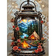 Norimpex Magická lucerna 30 × 40 cm - Diamond Painting