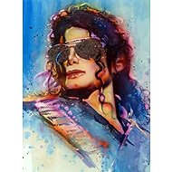 Norimpex Kresba Michaela Jacksona 30 × 40 cm - Diamond Painting