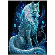 Norimpex Magická liška 30 × 40 cm - Diamond Painting
