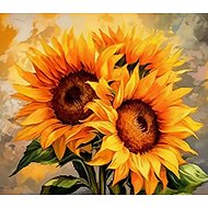 Norimpex Sunflowers 30 × 40 cm - Diamond Painting