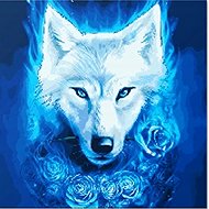 Norimpex Magický vlk 30 × 40 cm - Diamond Painting