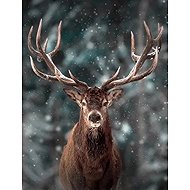 Norimpex Portrait of a deer 30 × 40 cm - Diamond Painting