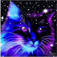Norimpex Cat constellation 30 × 40 cm - Diamond Painting