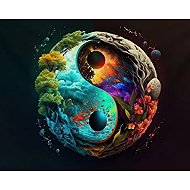 Norimpex Yin and Yang Earth 30 × 40 cm - Diamond Painting