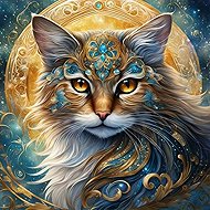 Norimpex Bájná kočka 30 × 40 cm - Diamond Painting
