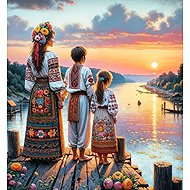 Norimpex Loučení 30 × 40 cm - Diamond Painting