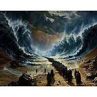 Norimpex Moses' passage through the sea 30 × 40 cm - Diamond Painting