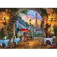 Norimpex colourful Paris street 30 × 40 cm - Diamond Painting