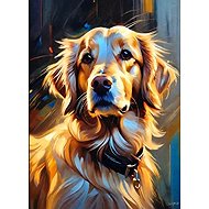 Norimpex Portrait of a Labrador Retriever 30 × 40 cm - Diamond Painting