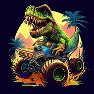 Norimpex T-Re × truck 30 × 40 cm - Diamond Painting