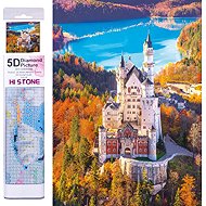 Norimpex Castle in the Alps 30 × 40 cm - Diamond Painting