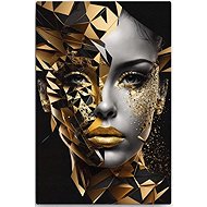 Norimpex Woman in gold 30 × 40 cm - Diamond Painting