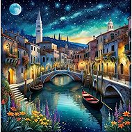 Norimpex Night Venice 30 × 40 cm - Diamond Painting