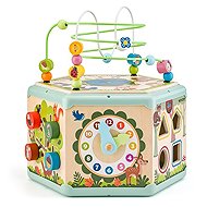 Woody Didaktický šestihran - Lesní zvířata - Didactic Toy