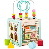 Woody Didaktická kostka - Lesní zvířata - Didactic Toy