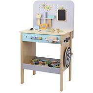 EliNeli Wooden ponk with compressor - Children's Tools