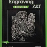 EDEN Scratch-off picture silver A5 Dogs - Scratch Pictures