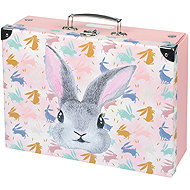 BAAGL Foldable school case Bunny with fittings - Small Briefcase