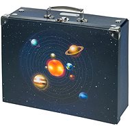BAAGL Folding school case Planets with fittings - Small Briefcase