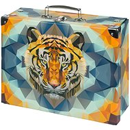 BAAGL Folding school case Tiger with fittings - Small Briefcase
