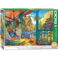 EUROGRAPHICS Puzzle Hammock with a view XL 500 pieces - Jigsaw Puzzle