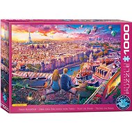 EUROGRAPHICS Paris Roof Puzzle 1000 pieces - Jigsaw Puzzle