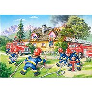 CASTORLAND Puzzle Firefighters MAXI 40 pieces - Jigsaw Puzzle