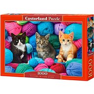 CASTORLAND Puzzle Kittens in the yarn shop 1000 pieces - Jigsaw Puzzle