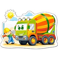 CASTORLAND Puzzle Concrete Mixer MAXI 12 pieces - Jigsaw Puzzle