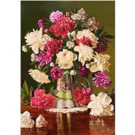 CASTORLAND Puzzle Beautiful Peonies 500 pieces - Jigsaw Puzzle