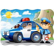 CASTORLAND Puzzle Police patrol MAXI 20 pieces - Jigsaw Puzzle