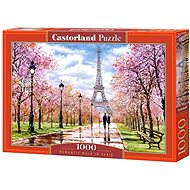 CASTORLAND Puzzle Romantic walk in Paris 1000 pieces - Jigsaw Puzzle