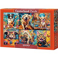 CASTORLAND Puzzle Choose your pet 2000 pieces - Jigsaw Puzzle