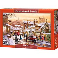 CASTORLAND Puzzle Snowy town 1000 pieces - Jigsaw Puzzle