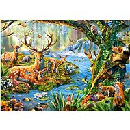 CASTORLAND Puzzle Life in the forest 500 pieces - Jigsaw Puzzle