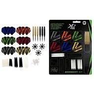 XQ MAX 90-piece set XQMax darts 2×3 23 g Steel Brass + accessories - Darts