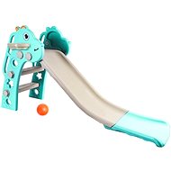 Aga4Kids Slide with handle 130 cm DS3701 Light blue - Playground Slide