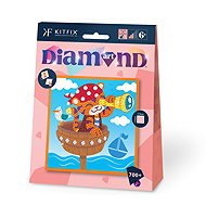 Kitfix Diamond painting Junior - Pirate 6+ - Diamond Painting