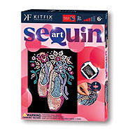 Kitfix Sequin art glitter creative set - Ballerinas 6+ - Diamond Painting