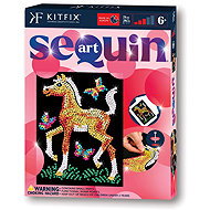 Kitfix Sequin art glitter creative set - Foal 6+ - Diamond Painting