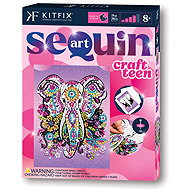 Kitfix Sequin art glitter creative set - Elephant 8+ - Diamond Painting